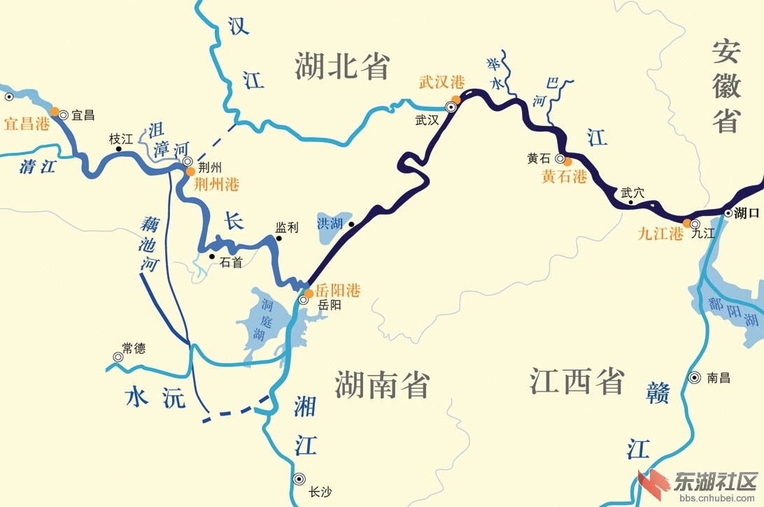 荆州市长江航运船只通行概况