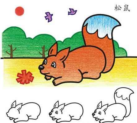 小班美术教案，创意绘画——羊