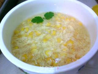 玉米蛋花羹，一道美味羹品的制作指南